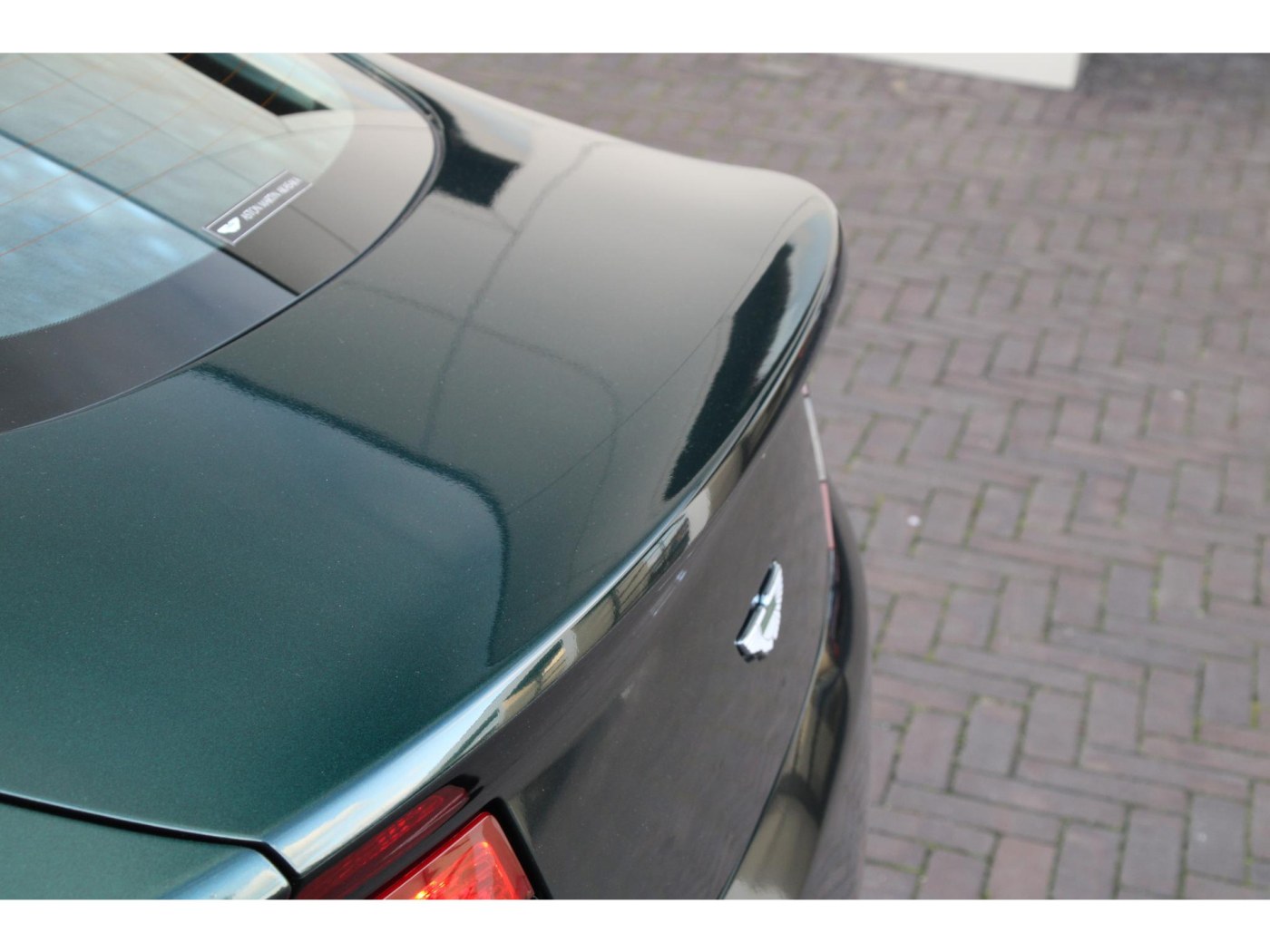 Aston Martin V8 Vantage | Handbak 6 | Green Black | BTW-auto | — foto 32 van 42