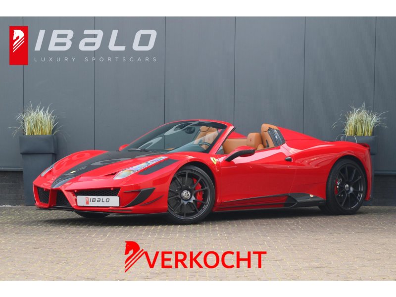 Ferrari Ferrari 458 4.5 V8 Spider Mansory