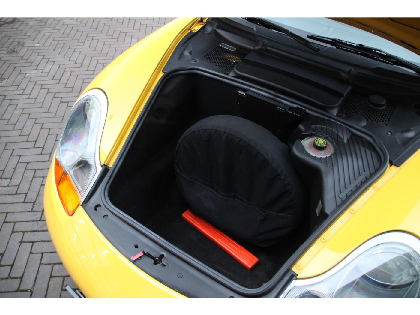 Porsche Boxster 2.7 | NL-auto | Lage KM | Speed Gelb | — foto 16 van 24