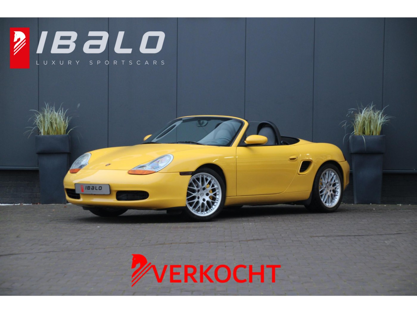 Porsche Boxster 2.7 | NL-auto | Lage KM | Speed Gelb | — foto 1 van 24